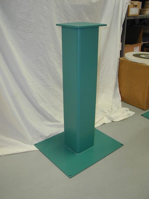 BII fabricated steel floor stand